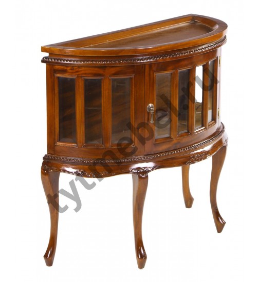 FO9069. Чайный столик (массив красного дерева) NBA Pecan M, итал. орех, 72*42(78) см